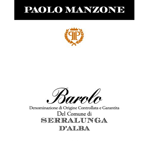Paolo Manzone Barolo \'Del Comune di Serralunga d\'Alba\'